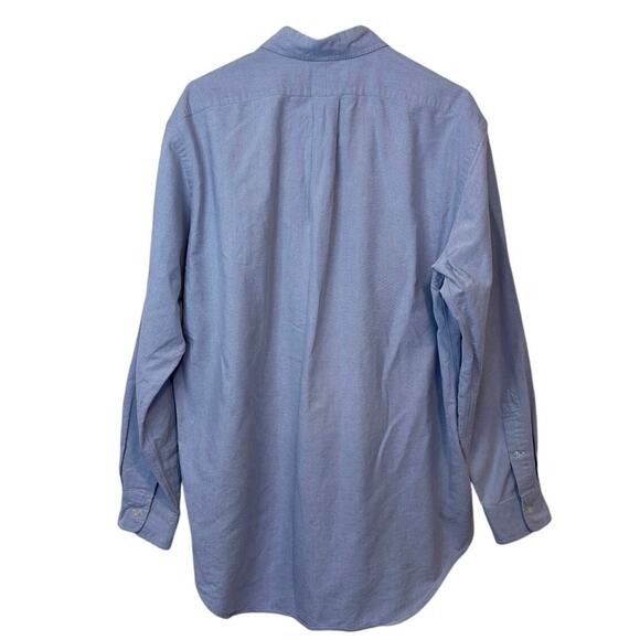 Ralph Lauren Yarmouth Oxford Long Sleeve Button Down Dress Shirt Size 16-34 Pony - Picture 3 of 9